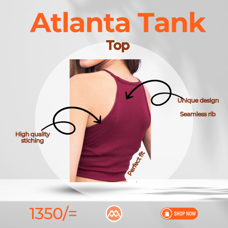 Atlanta Ribbed Halter Crop Top - Trendy and Comfortable