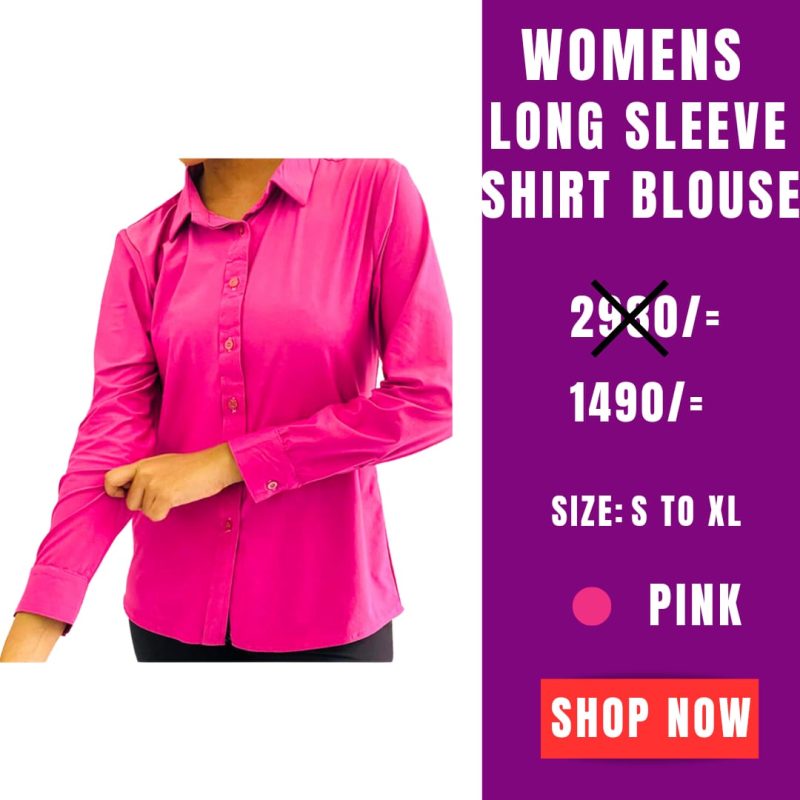 WOMEN'S LONG SLEEVES SHIRT BLOUSE - Image 4