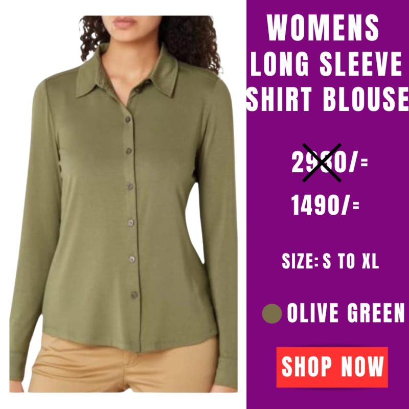 WOMEN'S LONG SLEEVES SHIRT BLOUSE